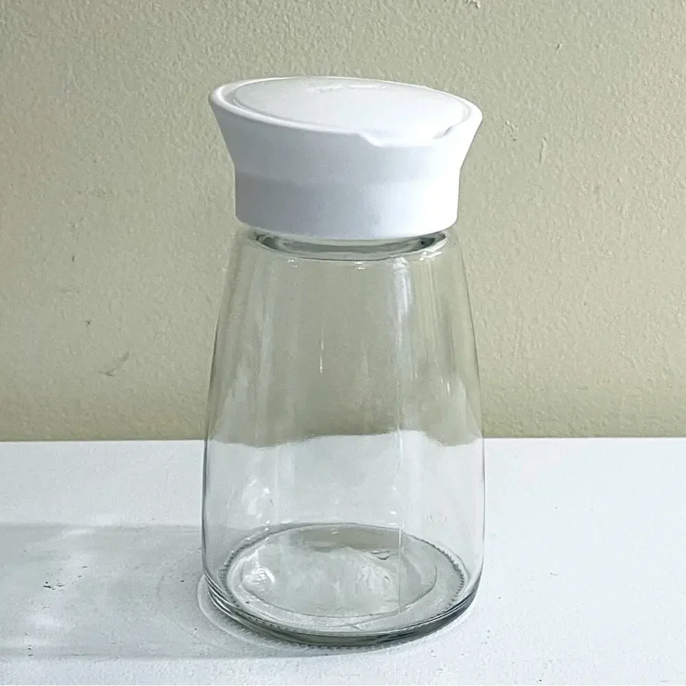 Vtg GoodCook Glass Sugar Dispenser Kitchenware Lid Creamer Coffee Tea